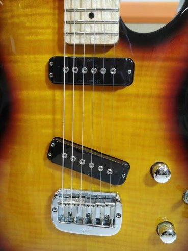 GL Tribute Asat Special Deluxe Carved Top 3 Color Sunburst