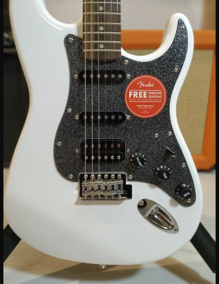 Squier Affinity Stratocaster HSS Lrl Oympic White