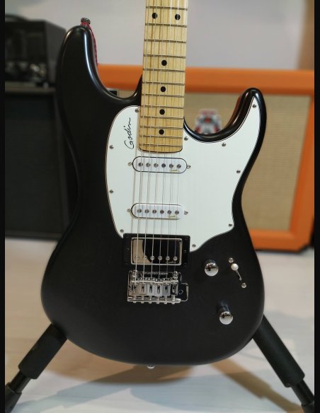 Godin Session Black Burst SG MN w/bag