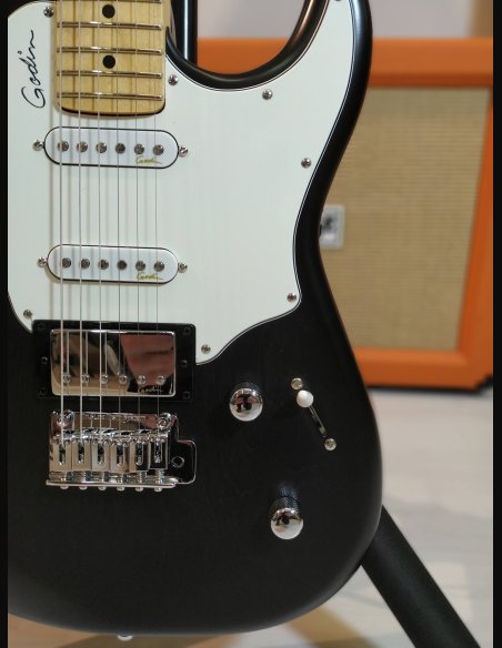 Godin Session Black Burst SG MN w/bag