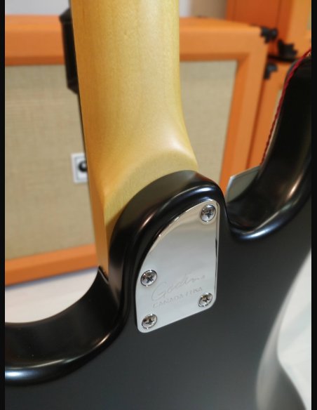 Godin Session Black Burst SG MN w/bag