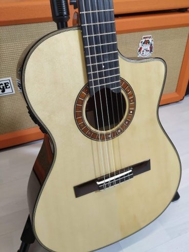 Martinez MP-14 Ziricote CE Chitarra Classica c/bag