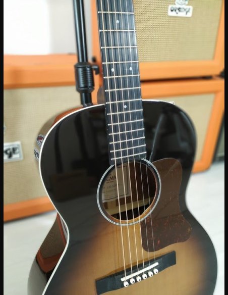 Sigmaguitars LM-SG00 Serie SG 00 Lucida Sunburst Chitarra Folk Elettrificata