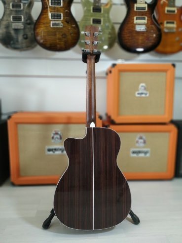 Sigmaguitars OMTC-1STE SB Serie 1 Corpo 000 Cunburst Chitarra Folk Elettrificata