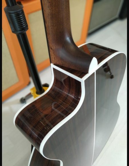 Sigmaguitars OMTC-1STE SB Serie 1 Corpo 000 Cunburst Chitarra Folk Elettrificata