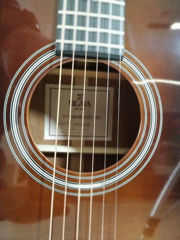 Sigmaguitars OOM-1STS-SB Serie1 Lucida Sunburst Chitarra Folk Elettrificata