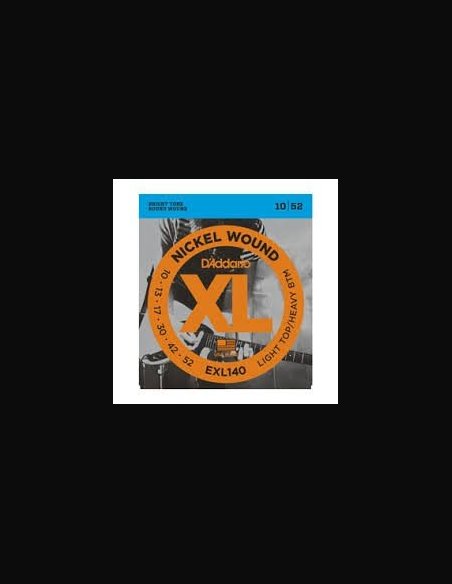 D'Addario EXL140 010-052 Muta Corde Chitarra Elettrica