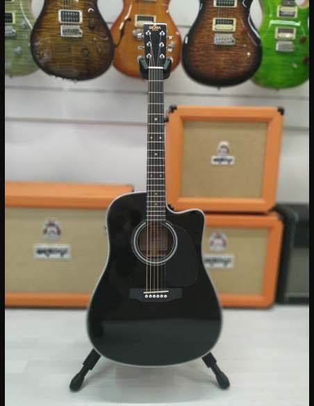 Sigmaguitars DMC-1STE BK