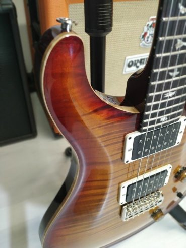 PRS Custom 24 Thin Dark Cherry Sunburst