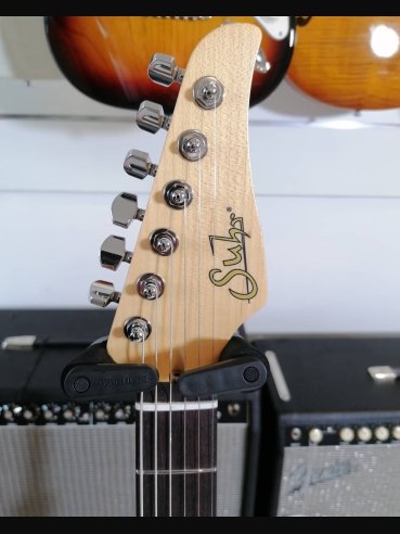 Suhr Classic S Rosewood HSS Sonic Blue Chitarra Elettrica