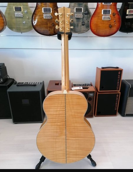 Sigmaguitars GJA-SG200 AN Serie SG Grand Jumbo Lucida Antique Natural Chitarra Folk Elettrificata