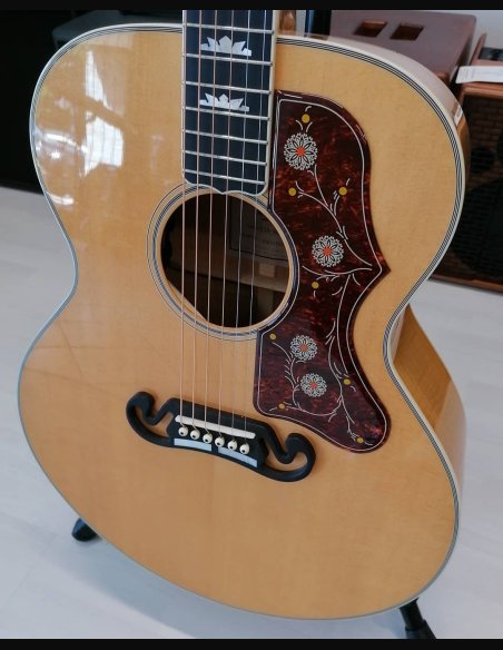 Sigmaguitars GJA-SG200 AN Serie SG Grand Jumbo Lucida Antique Natural Chitarra Folk Elettrificata