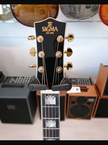 Sigmaguitars GJA-SG200 AN Serie SG Grand Jumbo Lucida Antique Natural Chitarra Folk Elettrificata