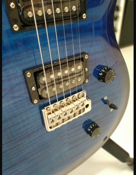 PRS SE Custom 24 Faded Blue Burst