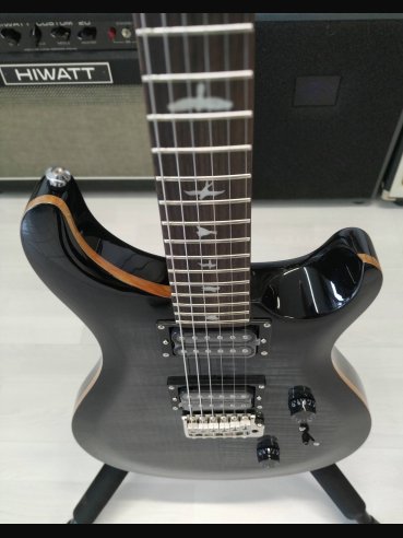 PRS SE Custom 24 Charcoal Burst