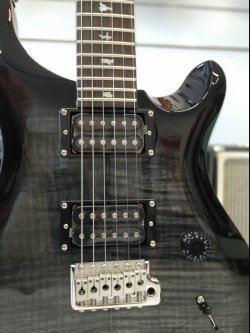 PRS SE Custom 24 Charcoal Burst 2